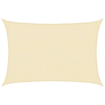 Sunshade Sail 160 g/m² Cream 2x3 m HDPE