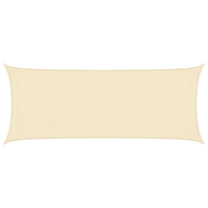 Sunshade Sail 160 g/m² Cream 2x4.5 m HDPE