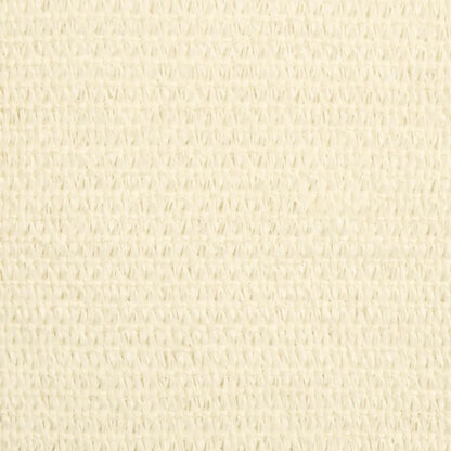 Sunshade Sail 160 g/m² Cream 2.5x4.5 m HDPE