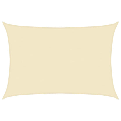 Sunshade Sail 160 g/m² Cream 5x7 m HDPE
