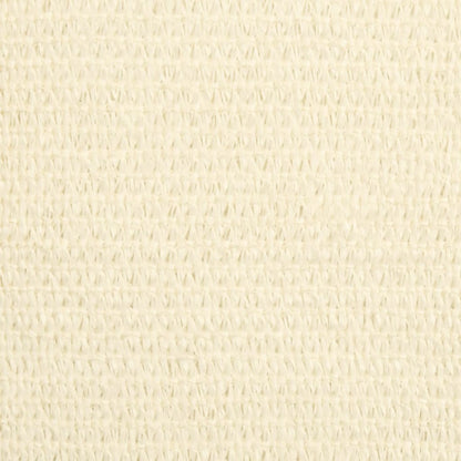 Sunshade Sail 160 g/m² Cream 5x7 m HDPE