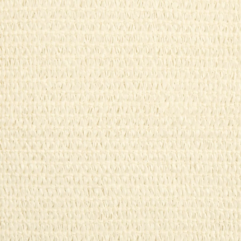 Sunshade Sail 160 g/m² Cream 5x8 m HDPE