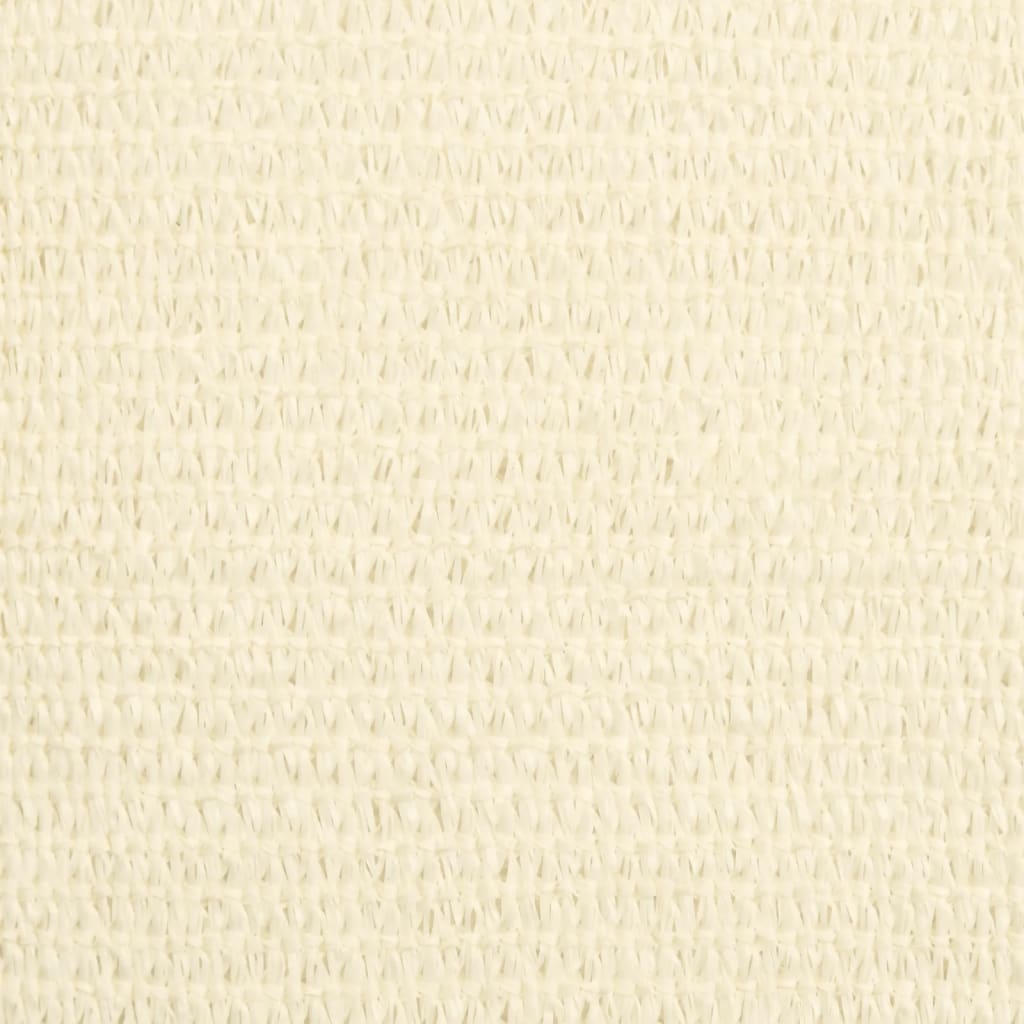Sunshade Sail 160 g/m² Cream 4x4x5.8 m HDPE