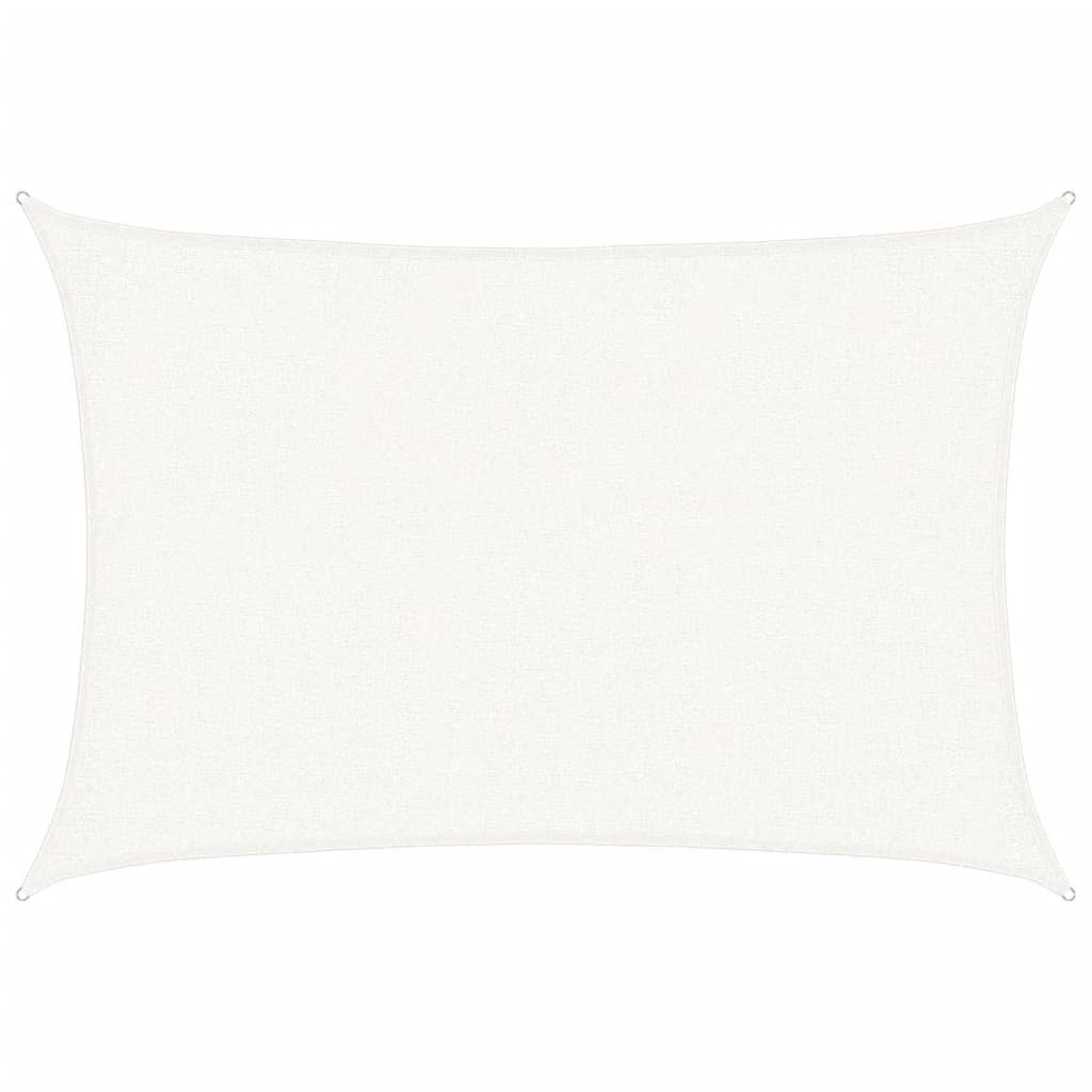 Sunshade Sail 160 g/m² White 2x2.5 m HDPE