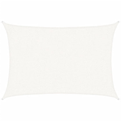 Sunshade Sail 160 g/m² White 2x2.5 m HDPE