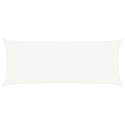 Sunshade Sail 160 g/m² White 2x5 m HDPE