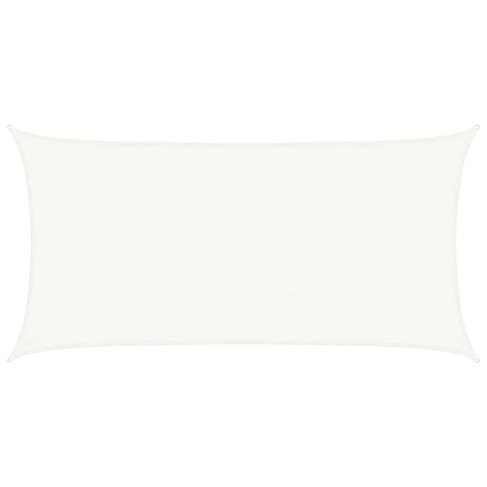 Sunshade Sail 160 g/m² White 2.5x4.5 m HDPE