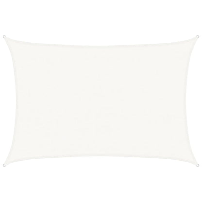 Sunshade Sail 160 g/m² White 4x5 m HDPE