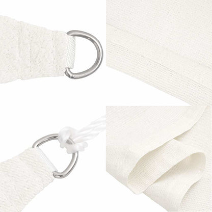 311245 vidaXL Sunshade Sail 160 g/m² White 4x7 m HDPE
