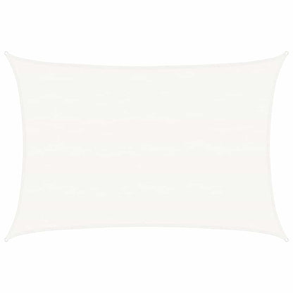 Sunshade Sail 160 g/m² White 5x7 m HDPE