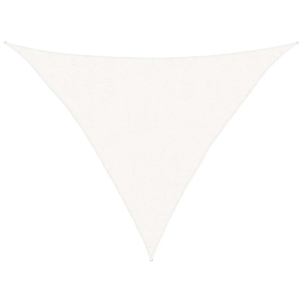 Sunshade Sail 160 g/m² White 2.5x2.5x3.5 m HDPE