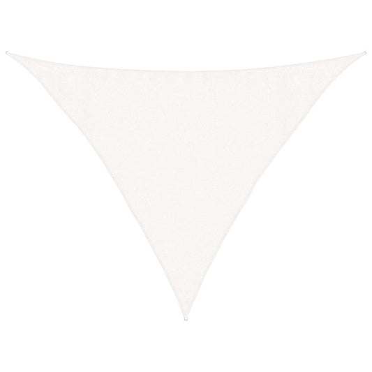 Sunshade Sail 160 g/m² White 3.5x3.5x4.9 m HDPE
