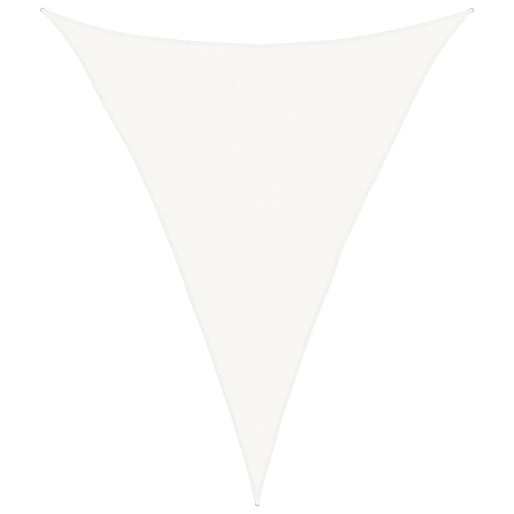 Sunshade Sail 160 g/m² White 4x5x5 m HDPE