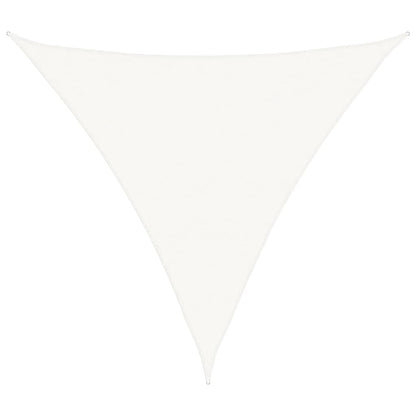 Sunshade Sail 160 g/m² White 6x6x6 m HDPE