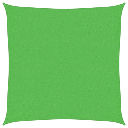 Sunshade Sail 160 g/m² Light Green 2x2 m HDPE
