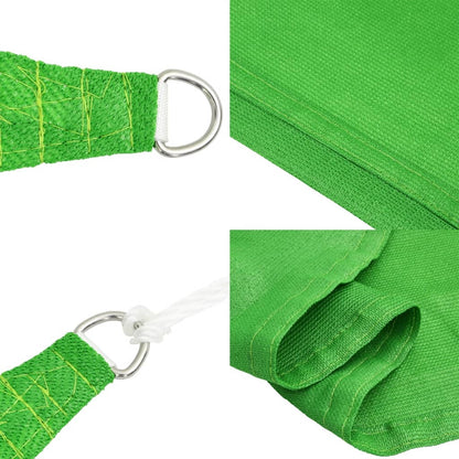 Sunshade Sail 160 g/m² Light Green 4.5x4.5 m HDPE