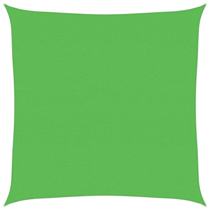Sunshade Sail 160 g/m² Light Green 5x5 m HDPE