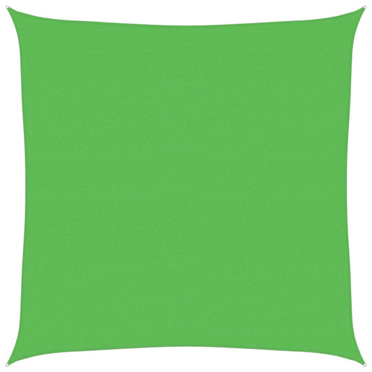 Sunshade Sail 160 g/m² Light Green 5x5 m HDPE