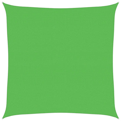 Sunshade Sail 160 g/m² Light Green 6x6 m HDPE