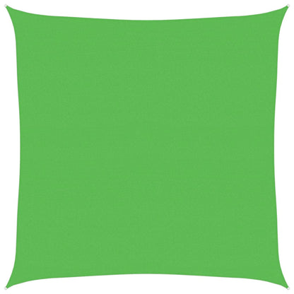 Sunshade Sail 160 g/m² Light Green 7x7 m HDPE