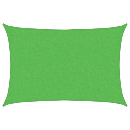 Sunshade Sail 160 g/m² Light Green 2x3 m HDPE
