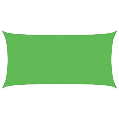 Sunshade Sail 160 g/m² Light Green 2x4 m HDPE
