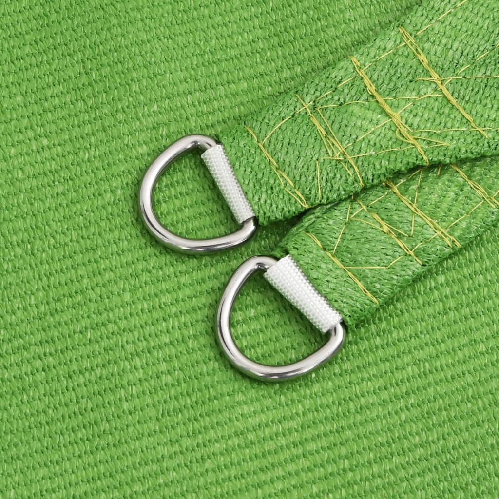 Sunshade Sail 160 g/m² Light Green 2x4 m HDPE
