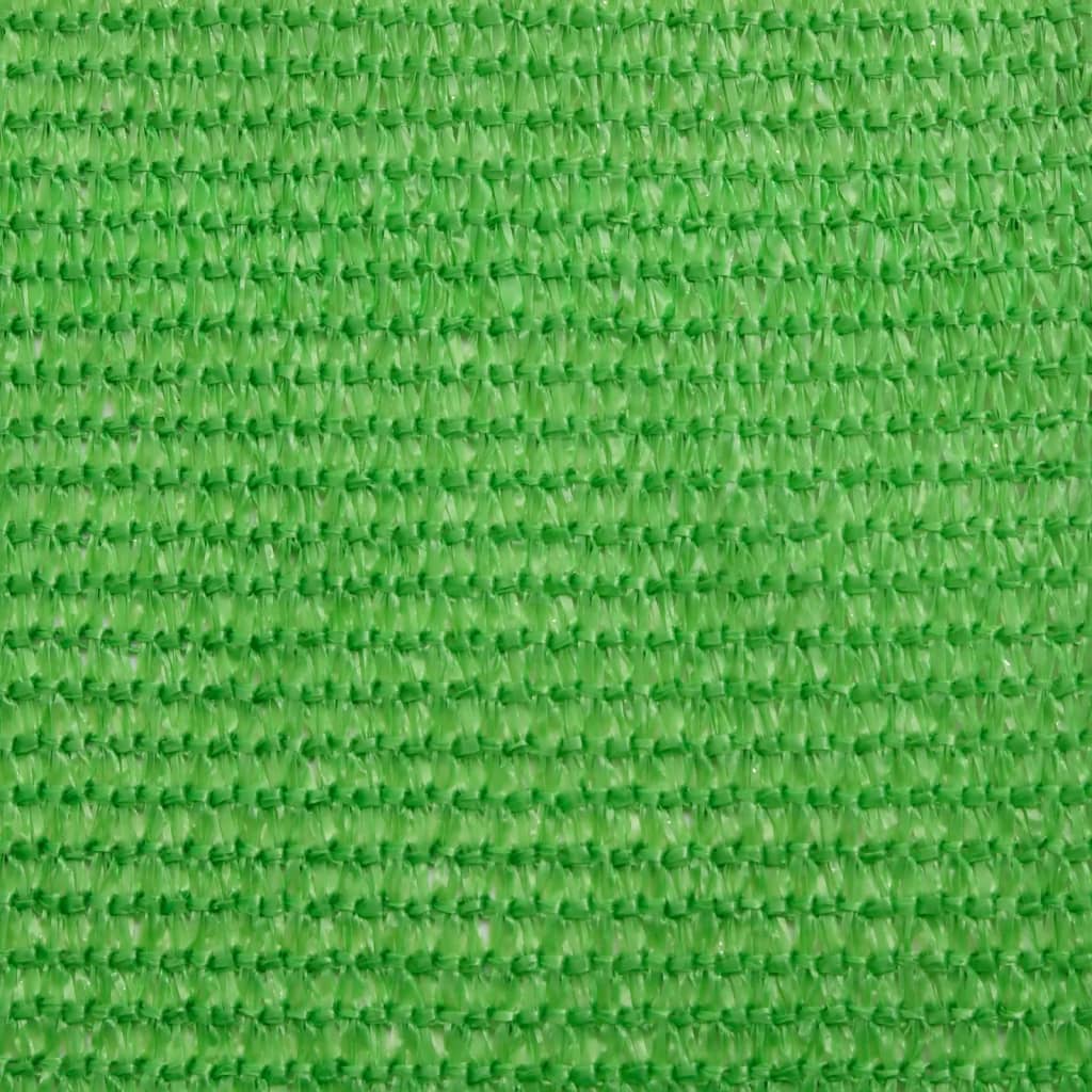 Sunshade Sail 160 g/m² Light Green 2x5 m HDPE