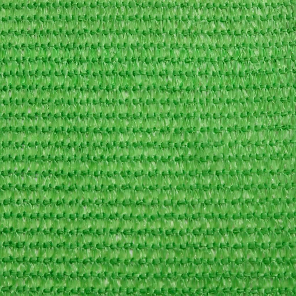 Sunshade Sail 160 g/m² Light Green 2.5x3 m HDPE