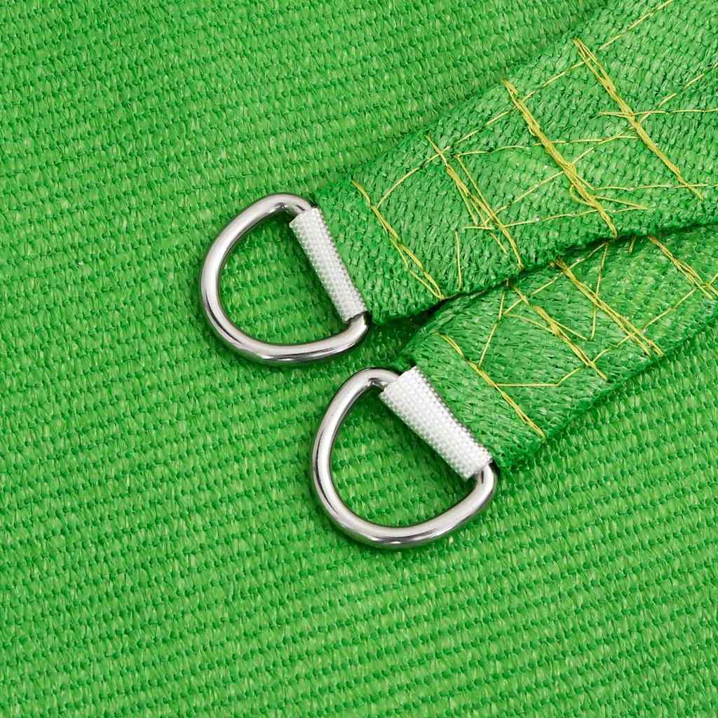 Sunshade Sail 160 g/m² Light Green 3x4.5 m HDPE