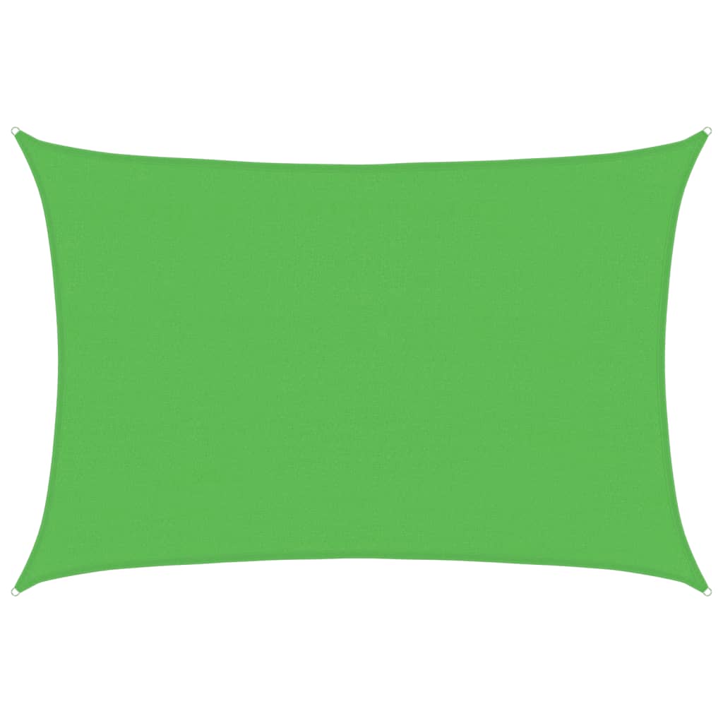 Sunshade Sail 160 g/m² Light Green 4x5 m HDPE