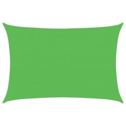 Sunshade Sail 160 g/m² Light Green 4x6 m HDPE