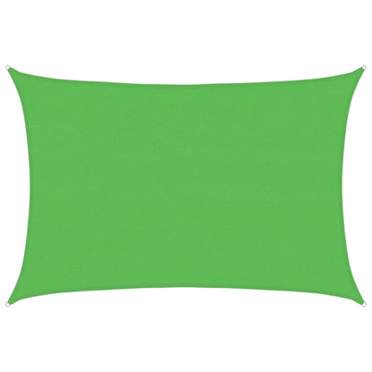 Sunshade Sail 160 g/m² Light Green 4x6 m HDPE