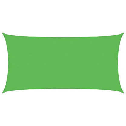 Sunshade Sail 160 g/m² Light Green 4x7 m HDPE