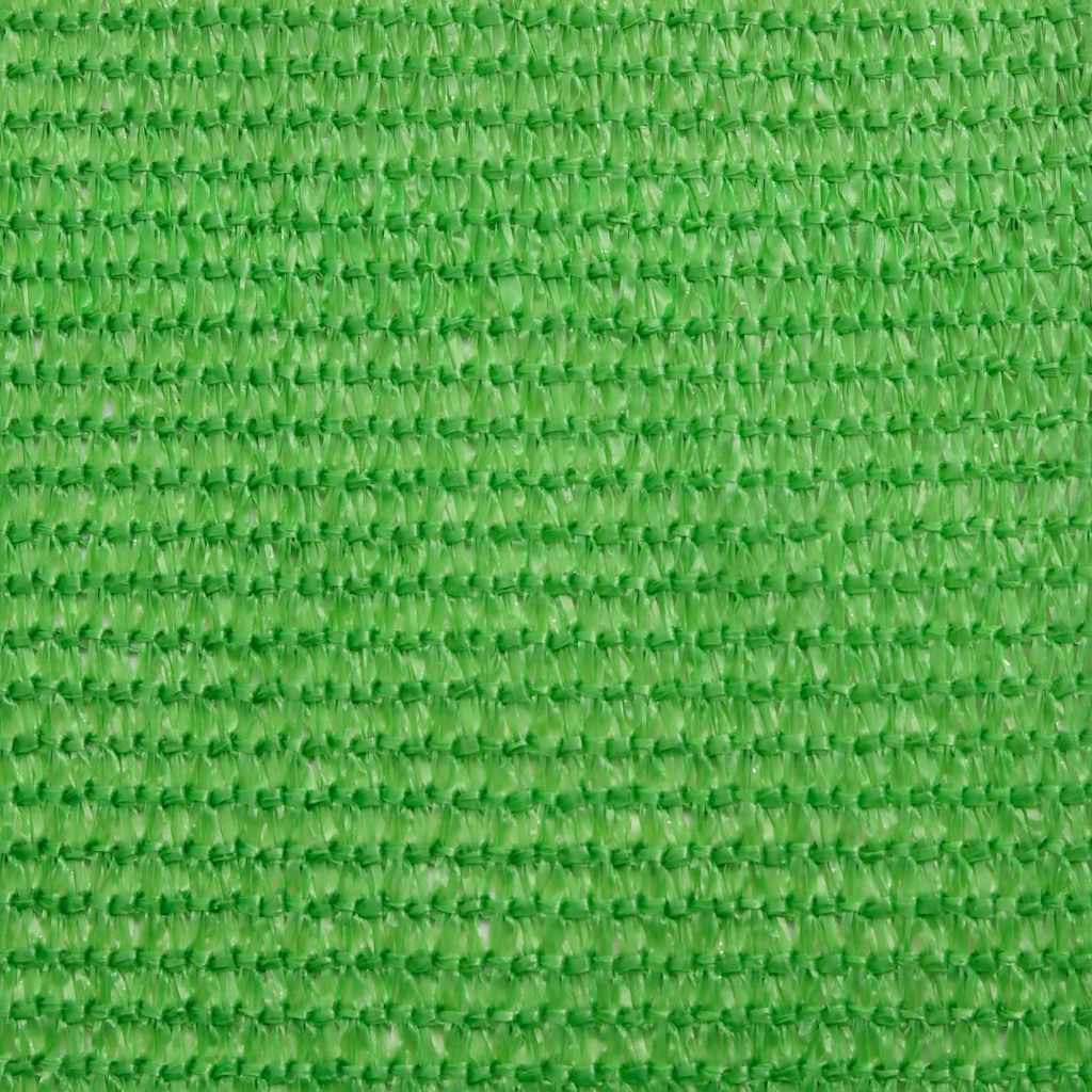 Sunshade Sail 160 g/m² Light Green 5x6 m HDPE
