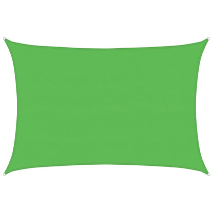 Sunshade Sail 160 g/m² Light Green 5x7 m HDPE