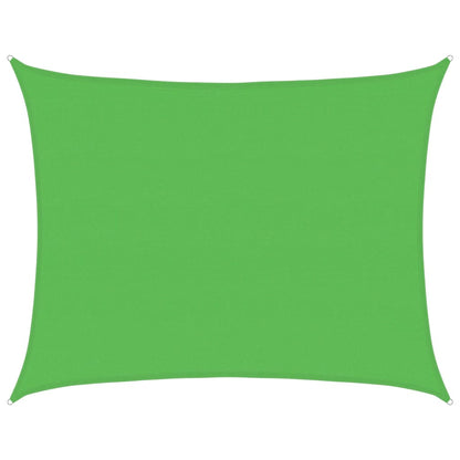 Sunshade Sail 160 g/m² Light Green 6x8 m HDPE