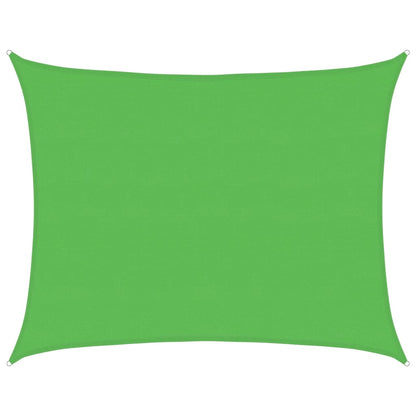 Sunshade Sail 160 g/m² Light Green 6x8 m HDPE