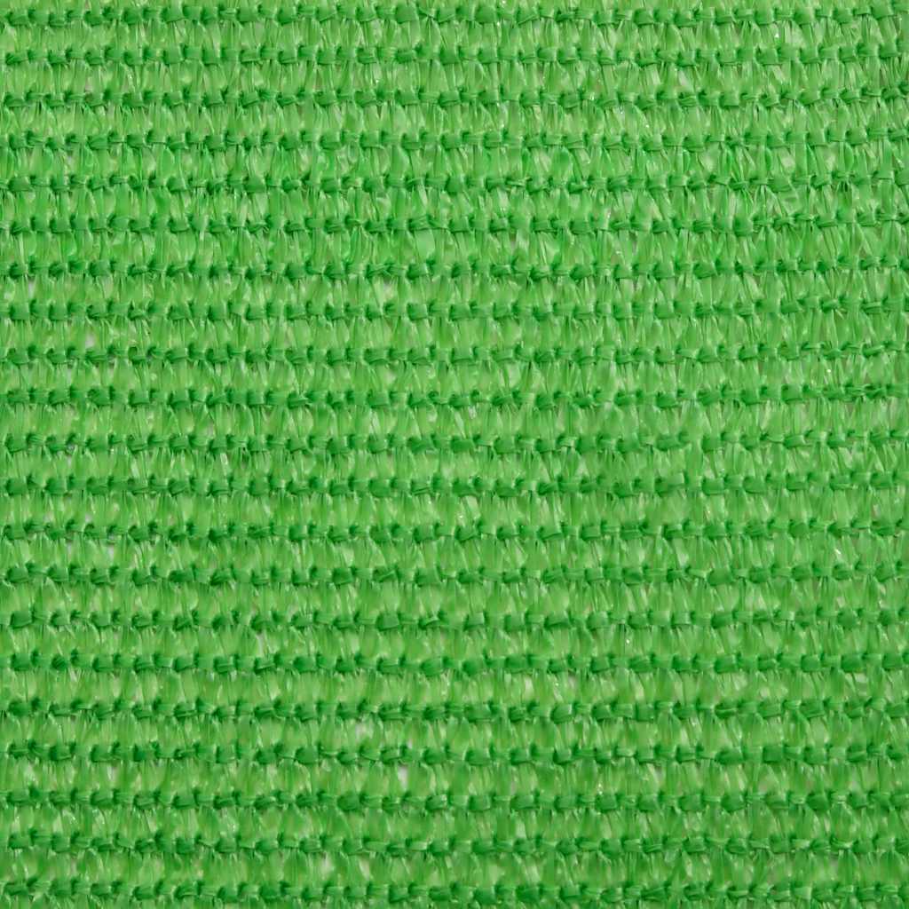 Sunshade Sail 160 g/m² Light Green 2.5x2.5x3.5 m HDPE