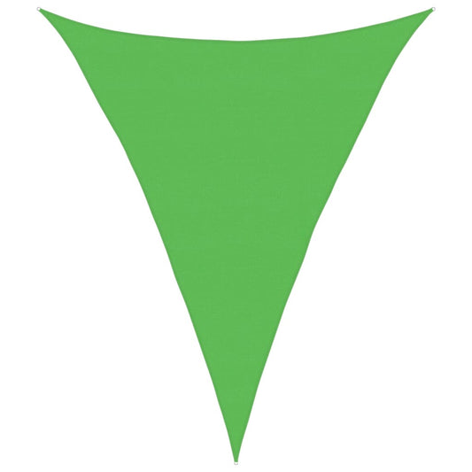 Sunshade Sail 160 g/m² Light Green 5x6x6 m HDPE