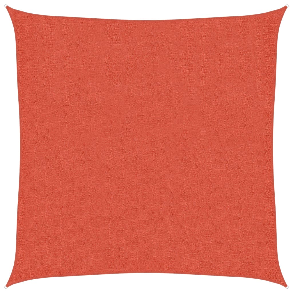 Sunshade Sail 160 g/m² Terracotta 2x2 m HDPE