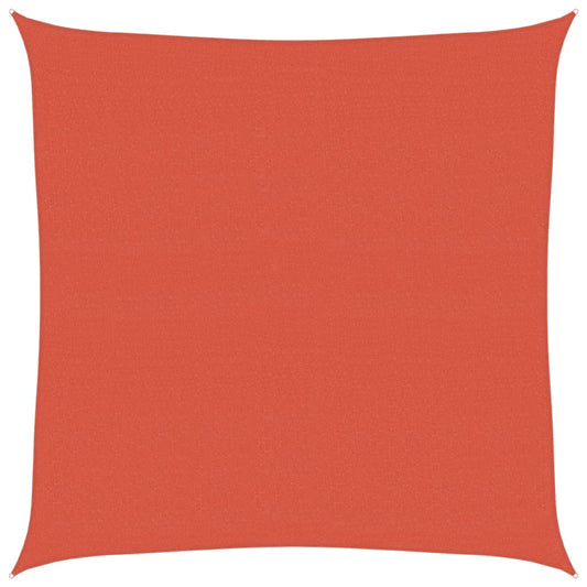 Sunshade Sail 160 g/m² Terracotta 4x4 m HDPE