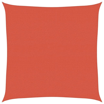 Sunshade Sail 160 g/m² Square Terracotta 4.5x4.5 m HDPE