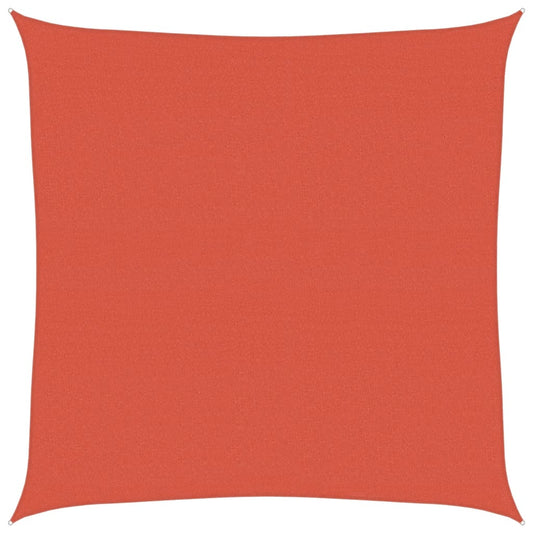 Sunshade Sail 160 g/m² Square Terracotta 4.5x4.5 m HDPE