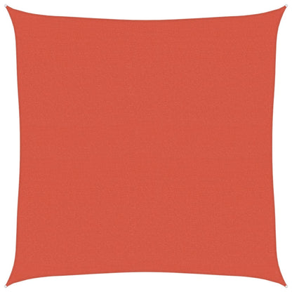 Sunshade Sail 160 g/m² Terracotta 5x5 m HDPE