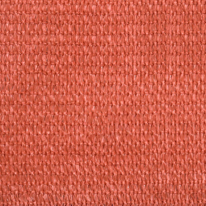 Sunshade Sail 160 g/m² Terracotta 5x5 m HDPE