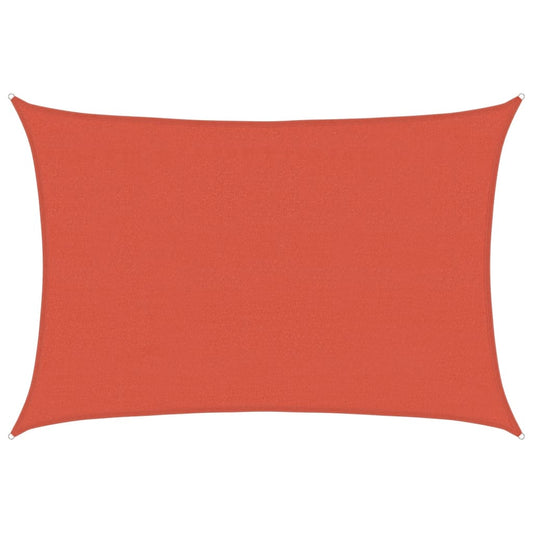 Sunshade Sail 160 g/m² Terracotta 4x5 m HDPE