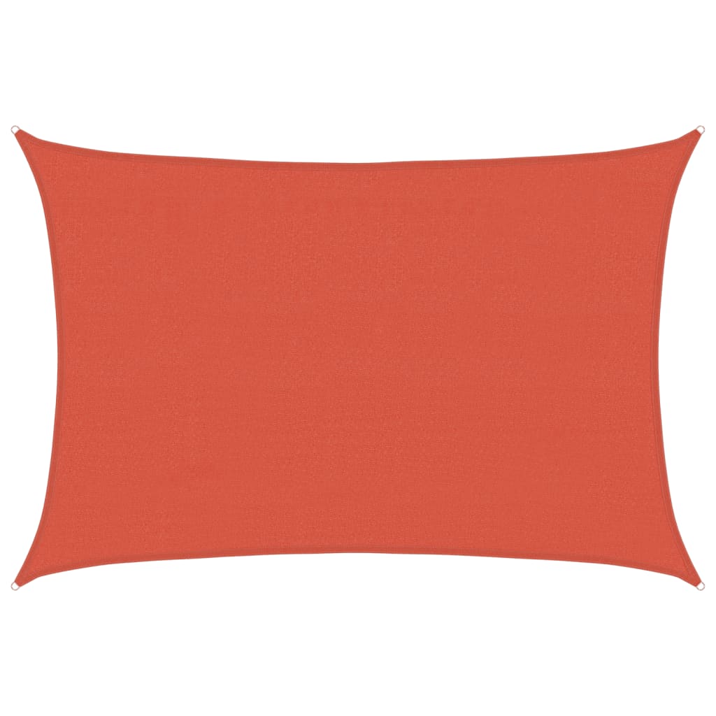Sunshade Sail 160 g/m² Terracotta 4x6 m HDPE