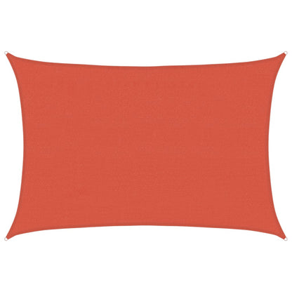Sunshade Sail 160 g/m² Terracotta 4x6 m HDPE