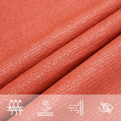 Sun Sail | Terracotta | High-Density Polyethylene | 4 x 5 x 6.8 m